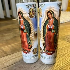 Our Lady of Guadalupe prayer candles non scented
